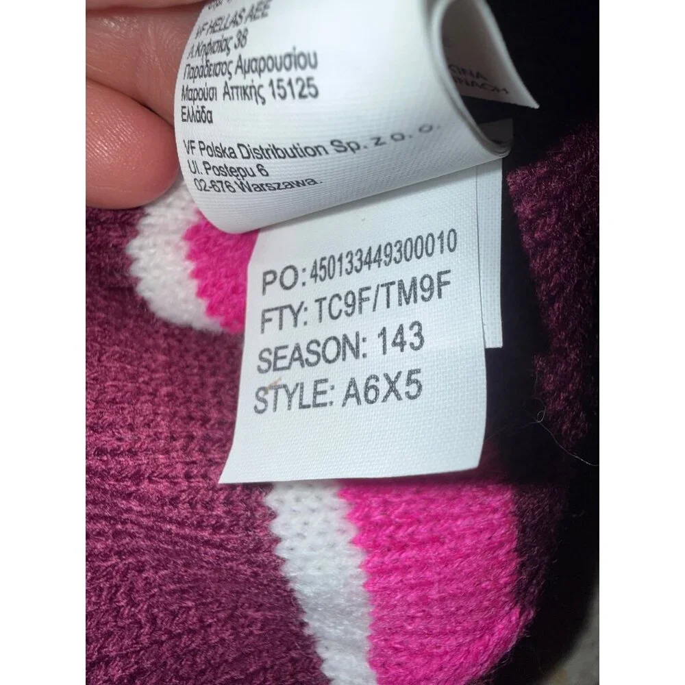 THE NORTH FACE GONE WILD REVERSIBLE BEANIE YOUTH GIRLS MEDIUM Item#:‎ A6X5